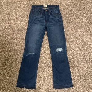 J Crew Billie Demi Boot Crop Jean